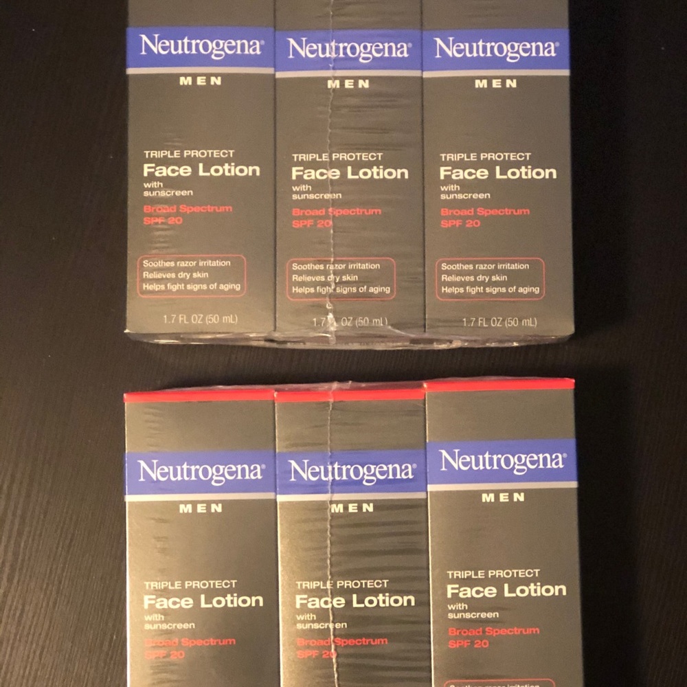 Neutrogena face lotion-Triple protect